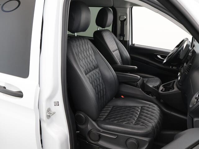 Mercedes-Benz VITO 119 CDI Aut. | L3 XL | Dubbele Cabine | Schuifdeur L+R | LED Koplampen | Lederen Bekleding | Achterdeuren | Climate Control | LM Velgen | 5-zits | Certified