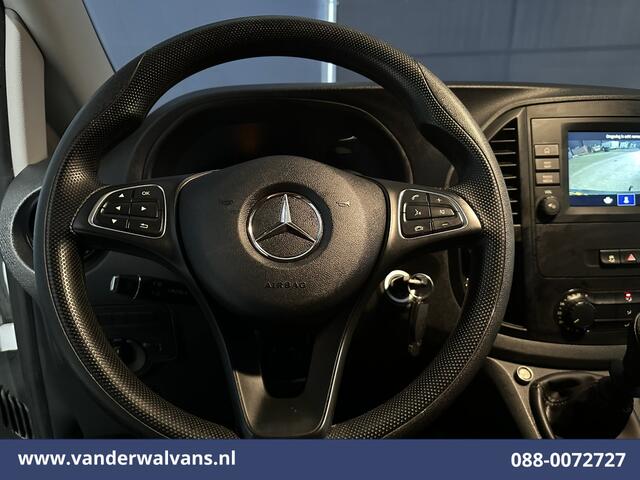Mercedes-Benz VITO 116 CDI 164pk L2H1 Euro6 Airco | Camera | Navigatie | Trekhaak | Apple Carplay Cruiscontrol, Android Auto, Parkeersensoren