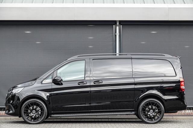 Mercedes-Benz VITO 119Cdi 190Pk 9G-Tronic Aut. | Select | Lang | 360° Camera | 2xSchuifdeur | Treeplanken | 20'' | Obsidian Black | Nieuw Model