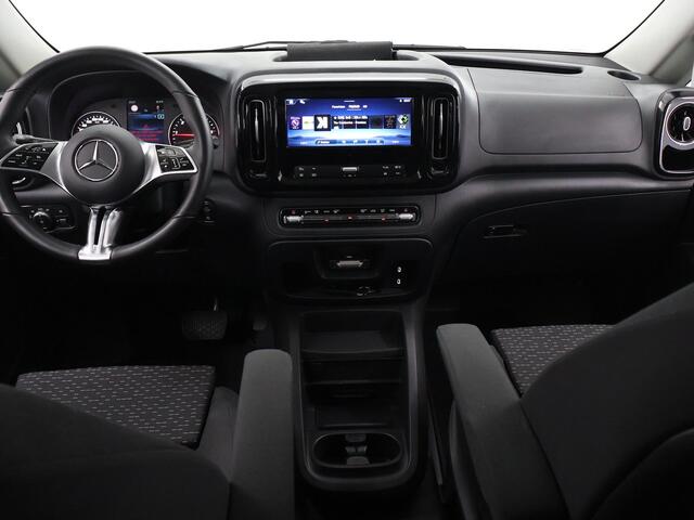 Mercedes-Benz VITO 119 L3 XL Pro | Aut. | Edition | Dubbele Cabine MULTI-BEAM LED | ACHTERUITRIJCAMERA | 2500 KG AHW TREKHAAK | ACHTERDEUREN | 2X ZIJSCHUIFDEUR | CRUISE CONTROL | STOEL - STOEL | METALLIC