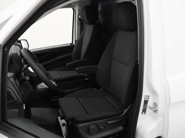 Mercedes-Benz VITO eVito 112 | L3 | 66 kWh | NAVIGATIE | STOELVERWARMING | 2-ZITS | STANDKACHEL | CRUISE CONTROL | DODEHOEKDETECTIE | ACHTERKLEP | PARKEERCAMERA | 280 KM WLTP | RIJASSISTENTIE PAKKET