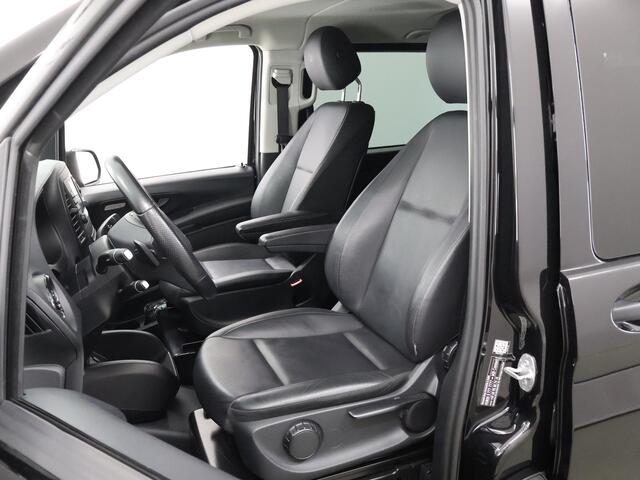 Mercedes-Benz VITO 124 CDI | Aut. | L3 XL | Dubbele Cabine | 237 PK | Navigatie | Bluetooth | Stoelverwarming | Cruise Control | Climate Control | 5-zits | Lederen Bekleding | 2500 KG. AHG | Certified