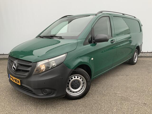 Mercedes-Benz VITO 114 CDI Extra Lang Automaat Airco Cruise Navi Camera Trekhaak 2000 kg 3 Zits Euro 6 Achter Schade
