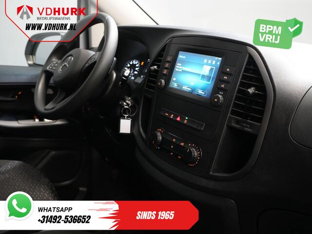 Mercedes-Benz VITO 116 CDI Aut. L2 BPM VRIJ! Carplay/ Stoelverw./ 270Gr. Deuren/ Cruise/ Airco/ Navi/ Camera/ PDC