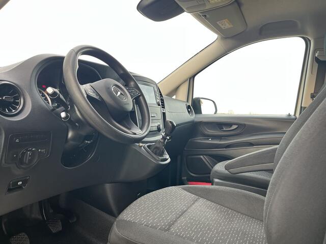 Mercedes-Benz VITO 116 CDI 164pk E6 XL Extra Lang BPM Vrij! Lease ¤421 /m, Airco, Navi+Camera, Trekhaak, PDC V+A, Onderhoudshistorie aanwezig