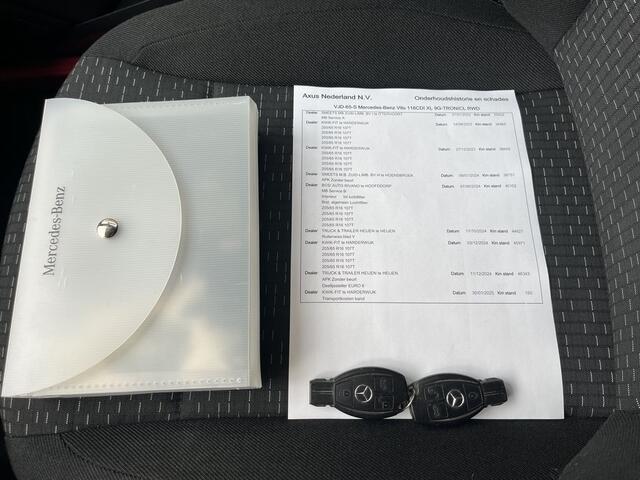 Mercedes-Benz VITO 116 CDI 164pk E6 XL Extra Lang BPM Vrij! Lease ¤421 /m, Airco, Navi+Camera, Trekhaak, PDC V+A, Onderhoudshistorie aanwezig