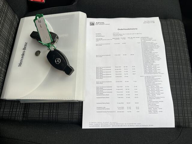 Mercedes-Benz VITO 111 CDI E6 XL Extra Lang 3p Lease ¤286 p/m, Airco, Camera, laadbrug, onderhoudshistorie aanwezig