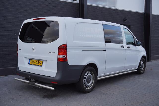 Mercedes-Benz VITO 114 CDI XL Dubbele cabine 2x schuifdeur EURO 6 - Airco - Navi - Cruise - ¤13.900,- Excl.