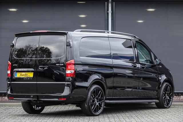 Mercedes-Benz VITO 116Cdi 163Pk 9G-Tronic Aut. | Pro | Extra Lang | Achteruitrijcamera | 2xSchuifdeur | Leder | Trekhaak | Treeplanken | 20''