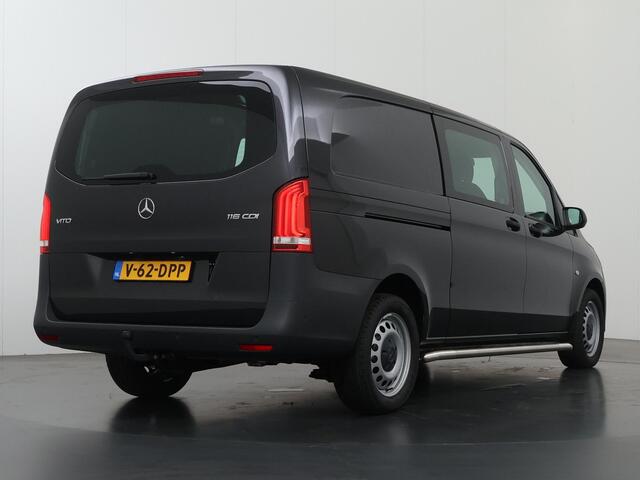 Mercedes-Benz VITO 116 CDI Extra Lang | Dubbel Cabine ¤57.995,- | Sidebars | LED | Trekhaak |