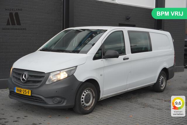 Mercedes-Benz VITO 114 CDI Automaat XL Dubbele Cabine EURO 6 - Airco - Navi - Cruise - ¤17.950,- Excl.