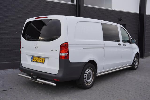 Mercedes-Benz VITO 114 CDI XL Dubbele cabine 2x schuifdeur EURO 6 - Airco - Navi - Cruise - ¤14.900,- Excl.