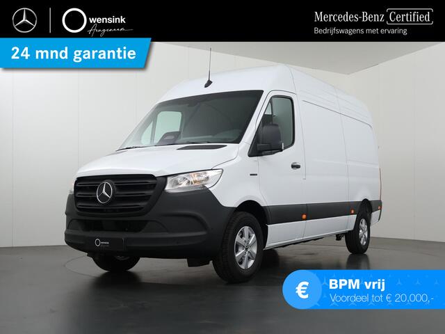 Mercedes-Benz eSprinter 314 GB L2 RWD PRO | 3 zits | Trekhaak | Stoelverwarming | Achteruitrijcamera |