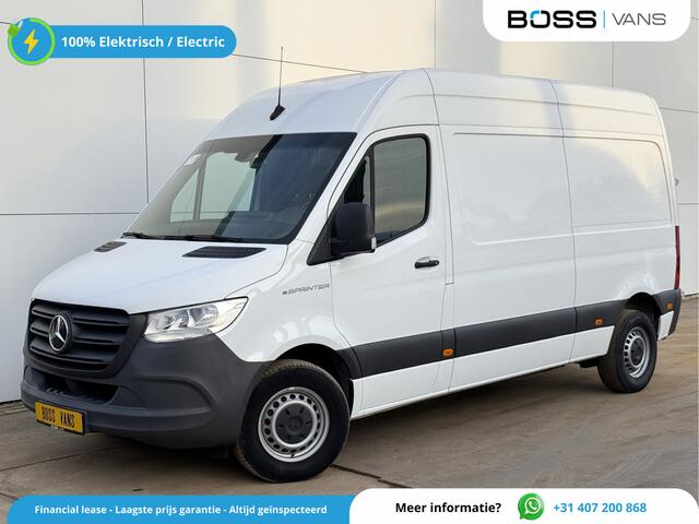 Mercedes-Benz eSprinter 112 L2H2 100% Elektrisch 55kWh 168km WLTP 80kw Snelladen Climate Control Camera Stoelverwarming