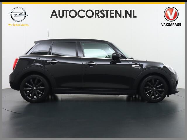 Mini COOPER Mini 1.5T 136PK Chili Navi Park-Assist Pdc-a+v WiFi-vb. Connected-Navi 1/2 Leer -Sport stoelen+Verwarmd Cruise Control LED-v+a Dual-Ecc Voorruitverwarming Sport-Green-Modus Stoelverwarming 17"Lmv DAB Chroomline
