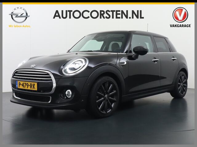 Mini COOPER Mini 1.5T 136PK Chili Navi Park-Assist Pdc-a+v WiFi-vb. Connected-Navi 1/2 Leer -Sport stoelen+Verwarmd Cruise Control LED-v+a Dual-Ecc Voorruitverwarming Sport-Green-Modus Stoelverwarming 17"Lmv DAB Chroomline