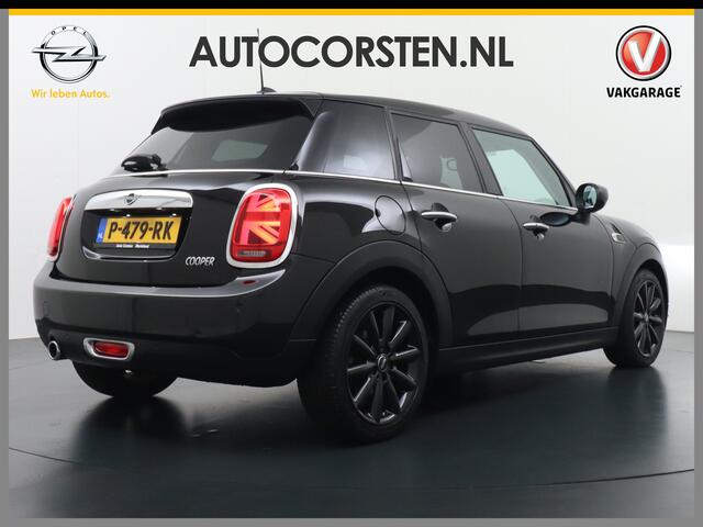 Mini COOPER Mini 1.5T 136PK Chili Navi Park-Assist Pdc-a+v WiFi-vb. Connected-Navi 1/2 Leer -Sport stoelen+Verwarmd Cruise Control LED-v+a Dual-Ecc Voorruitverwarming Sport-Green-Modus Stoelverwarming 17"Lmv DAB Chroomline