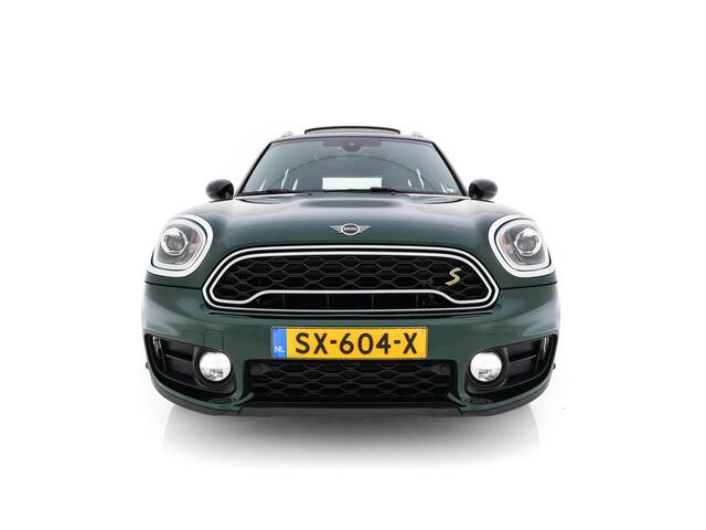 Mini COUNTRYMAN Mini 2.0 Cooper S E ALL4 Chili (INCL-BTW) Aut. *PANO | LEATHER-FABRIC | FULL-LED | SPORT-SEATS | KEYLESS | NAVI-FULLMAP | ECC | PDC | CRUISE | 18''ALU*