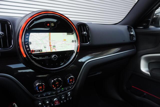 Mini COUNTRYMAN 2.0 Cooper S Rockingham GT JCW-pakket | Glazen schuif-/kanteldak | Vollederen bekleding YOURS | Adaptive Cruise Control | Stuur-, stoel- en voorruitverwarming | Harman Kardon | Head-Up Display