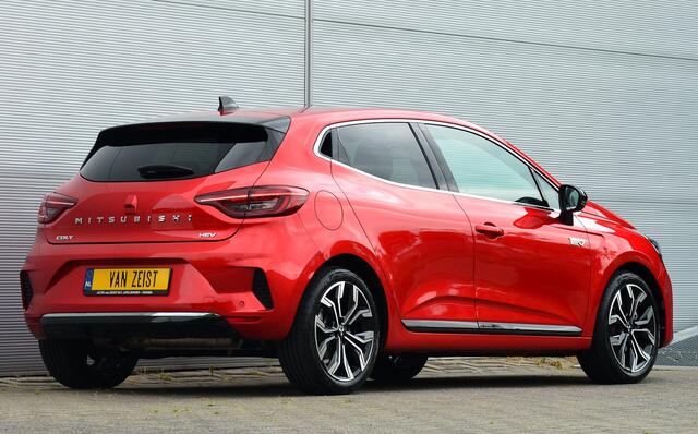 Mitsubishi COLT HEV 1.6 A/T INSTYLE | HYBRIDE | FULL OPTIONS | NAVI | BOSE | 360 CAMERA | TREKHAAK ELECTR. | DODEHOEK ASSIST | STOEL EN STUURVERWARMING | FABRIEKSGARANTIE TOT 22-11-2031* | ALL IN RIJKLAARPRIJS