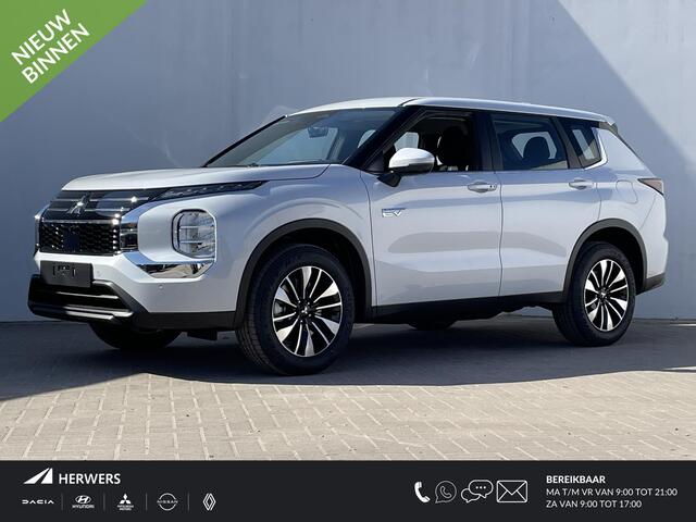 Mitsubishi OUTLANDER 2.4 PHEV Pure / Nieuw Model 2025 / ¤1000,- Early Buyer Bonus / Elektrische Range 86 KM WLTP / 1600KG Trekgewicht / 8 Jaar Fabrieksgarantie