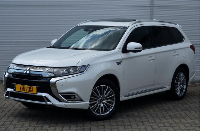 Mitsubishi OUTLANDER PHEV 2.4 INSTYLE 4WD | PLUG IN HYBRID | FULL OPTIONS | SCHUIFDAK | ADAPTIEF CRUISE | TREKHAAK 1500KG | FABRIEKSGARANTIE TOT 10-11-2029* | ALL IN RIJKLAARPRIJS
