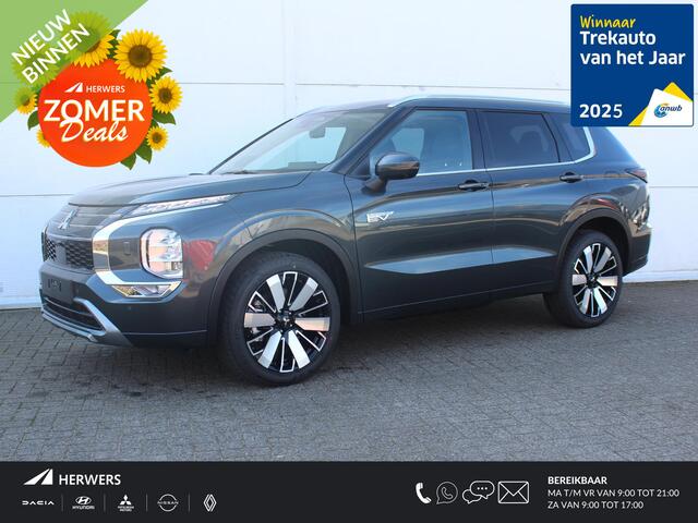 Mitsubishi OUTLANDER 2.4 PHEV First Edition / ¤3000,- Voordeel Op Nieuwprijs / Nieuw Model 2025 / Elektrische Range 86 KM WLTP / 1600KG Trekgewicht / 8 Jaar Fabrieksgarantie