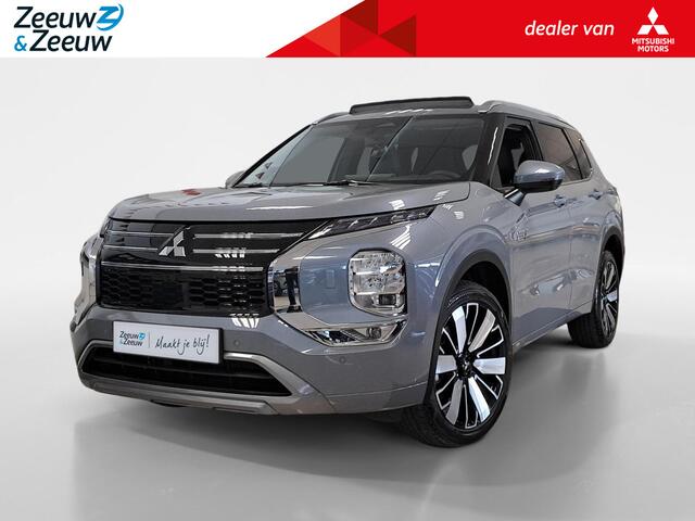 Mitsubishi OUTLANDER 2.4 PHEV Instyle | ¤2000 Voorraadkorting| Complete versie | Automatische achterklep | Stoel verwarming/ verkoeling | Schuif-kantel dak | 360 Camera |