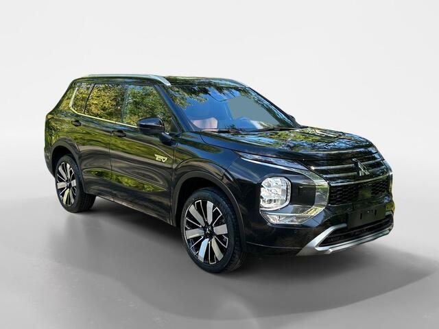 Mitsubishi OUTLANDER 2.4 PHEV Instyle+ Apple Carplay/Android Auto , achterbank verwarmd , elektrisch glazen panorama-dak , cruise control adaptief , elektrisch verstelb. bestuurdersstoel met geheugen , elektrisch bedienbare achterklep met sensorsturing , luxe lederen bekledin