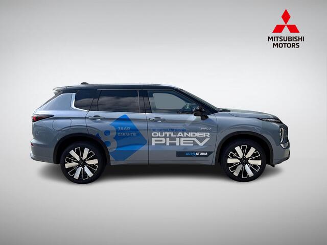 Mitsubishi OUTLANDER 2.4 PHEV Instyle+ | Panoramadak | Nappa Leder | Premium Audio | Stoelventilatie + -Verwarming | Head-Up Display | Geheugenstoel | Rijklaarprijs!