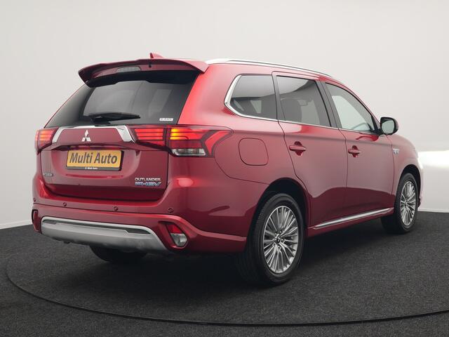 Mitsubishi OUTLANDER 2.4 Intense+ Plug In Hybrid 225pk Dealer O.H PHEV | 360 Camera | Lederen Sportstoelen Verwarmd | Keyless | Navigatie | Stuur Verwarmd | Cruise Control | Blis | DAB |