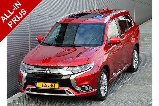 Mitsubishi OUTLANDER PHEV 2.4 INSTYLE 4WD | PLUG IN HYBRID | V2G | FULL OPTIONS | SCHUIFDAK | ADAPTIEF CRUISE | TREKHAAK 1500KG | FABRIEKSGARANTIE TOT 17-09-2029* | ALL IN RIJKLAAPRIJS
