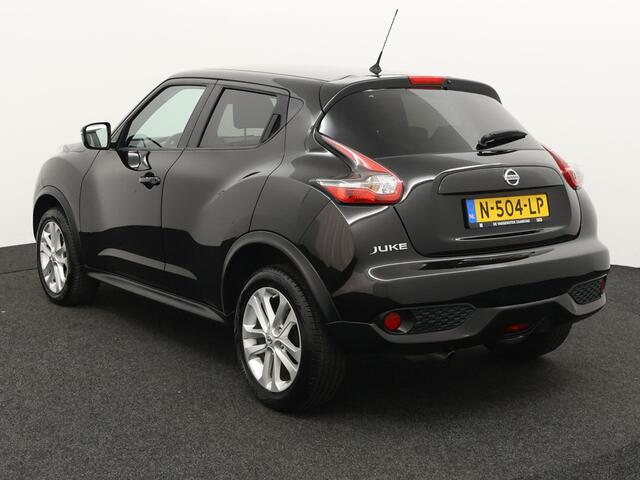 Nissan JUKE 1.2 DIG-T S/S Connect Edition airco-autom, cruisec, navi, bleutooth, arijcam, lmvelg, tpms, mistlamp, aux/usb/ leuke eigenwijze auto met hoge instap en alle luxe