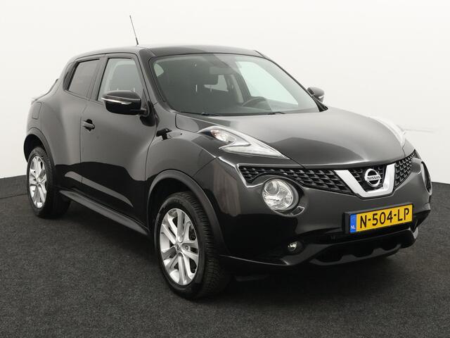 Nissan JUKE 1.2 DIG-T S/S Connect Edition airco-autom, cruisec, navi, bleutooth, arijcam, lmvelg, tpms, mistlamp, aux/usb/ leuke eigenwijze auto met hoge instap en alle luxe