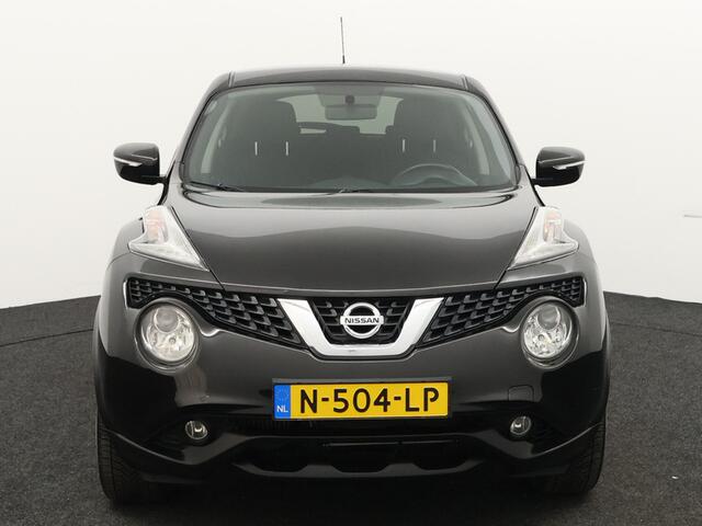 Nissan JUKE 1.2 DIG-T S/S Connect Edition airco-autom, cruisec, navi, bleutooth, arijcam, lmvelg, tpms, mistlamp, aux/usb/ leuke eigenwijze auto met hoge instap en alle luxe