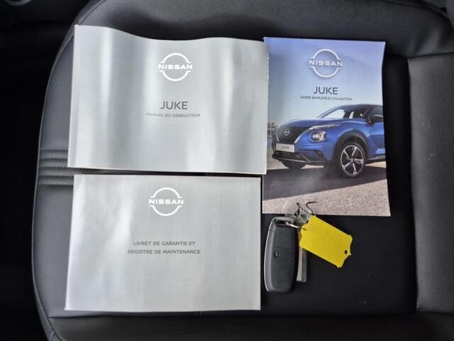 Nissan JUKE 1.6 Hybrid Tekna Automaat / Rondomzicht camera / Apple Carplay Android Auto / Adaptief CC / Bose Audio Systeem / Navigatie via Apple Carplay of Android Auto / Keyless Entry/Start / Climate control /