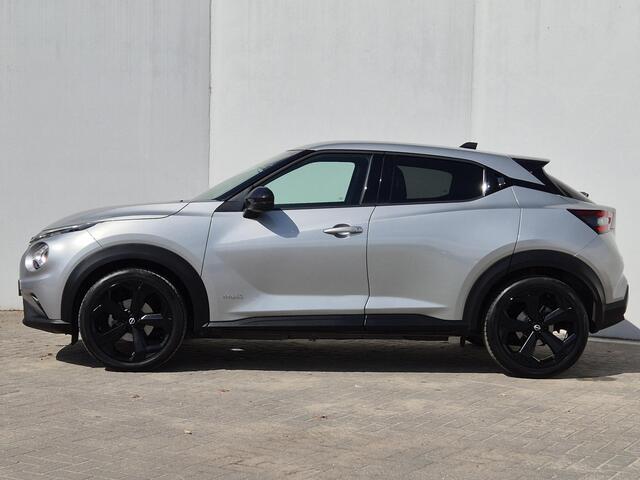 Nissan JUKE 1.6 Hybrid Tekna Automaat / Rondomzicht camera / Apple Carplay Android Auto / Adaptief CC / Bose Audio Systeem / Navigatie via Apple Carplay of Android Auto / Keyless Entry/Start / Climate control /