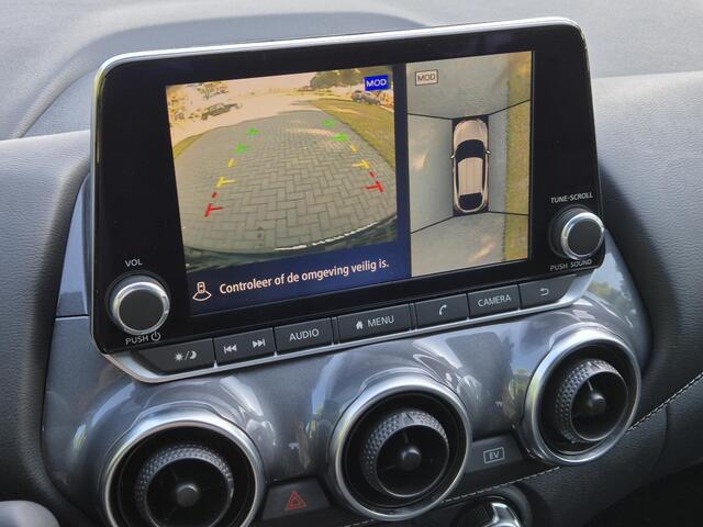 Nissan JUKE 1.6 Hybrid Tekna Automaat / Navigatie via Apple Carplay of Android Auto / Adaptief CC / Rondomzicht camera / Keyless Entry/Start / Bose Audio Systeem / Lichtmetalen wielen 19" / Climate control /