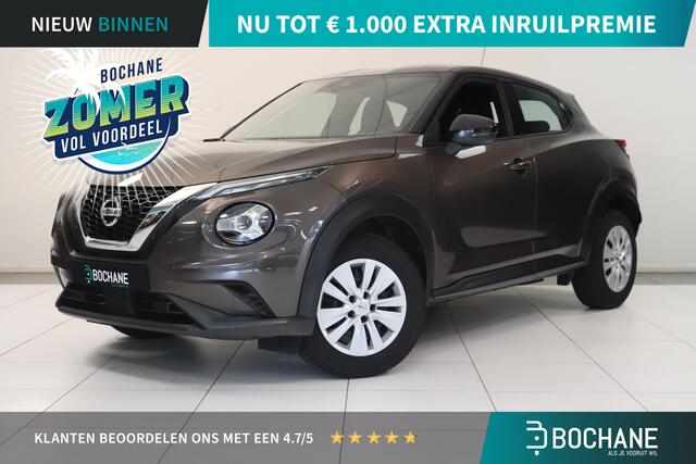 Nissan JUKE 1.0 DIG-T Visia | Airco | Bluetooth | LED | DAB | Cruise control | All season banden |