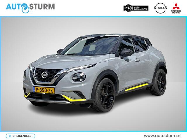 Nissan JUKE 1.0 DIG-T Kiiro | Trekhaak | Navigatie | Camera | 19'' Velgen | Stoelverwarming | Apple Carplay/Android Auto | LED Koplampen | Rijklaarprijs!