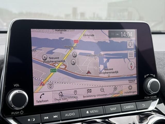 Nissan JUKE 1.0 DIG-T N-Design | Bose premium audio | Leder/Alcantara interieur | Trekhaak | Dodehoek assistent | 360 rondomzicht Camera | zeer compleet!