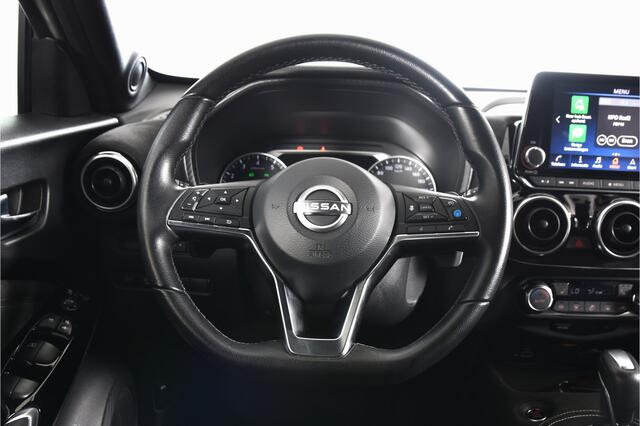 Nissan JUKE 1.0 DIG-T 115 PK N-Design - Automaat | Adapt. Cruise | Stoel-+Voorruitverw. | Bose | 360 Camera | NAV + App. Connect | ECC | LM 19" | Afn. Trekhaak |