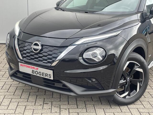 Nissan JUKE 1.6 Hybrid N-Connecta Navigatie, Climate Control, Cruise Control, 17"Lm, Achteruitrijcamera, Stoelverwarming