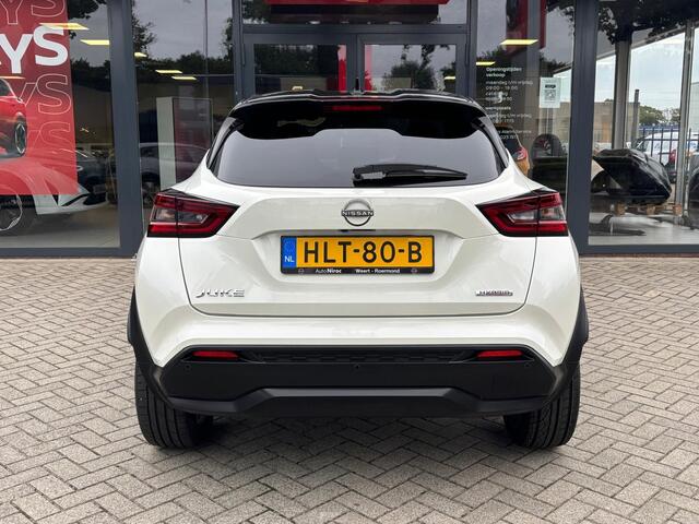 Nissan JUKE Hybrid 143 Tekna | AUTOMAAT | TWO-TONE | 19 INCH | 360 CAMERA | APPLE CARPLAY/ANDROID AUTO |