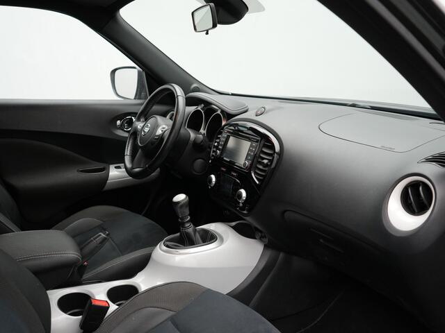 Nissan JUKE 1.2 DIG-T S/S N-Vision 116pk Dealer O.H | Trekhaak Afneembaar | Alcantara Sportstoelen | 360 Camera | Lane Assist | Cruise Control | Keyless | Navigatie | Bluetooth | Climate Control | DAB |