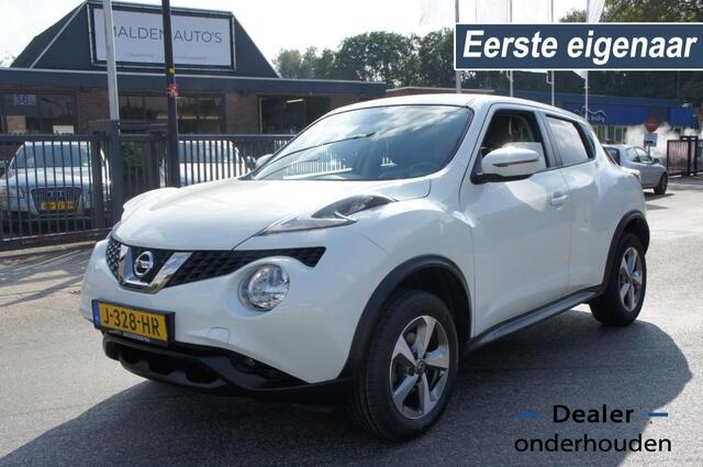 Nissan JUKE 1.2 DIG-T S/S PREMED 1eEIG NIEUWSTAAT PARELMOER WIT