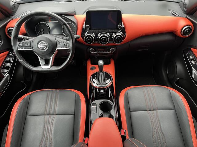 Nissan JUKE 1.0 DIG-T N-Design / Dealeronderhouden / Afneembare Trekhaak (1.250kg) / Apple Carplay/Android Auto / Bose Audio / Voorstoelen Verwarmd / Climate Control / Navigatie / Cruise Control /