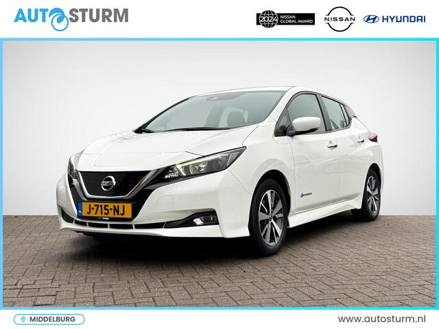Nissan LEAF Acenta 40 kWh | Navigatie | Camera | Apple Carplay/Android Auto | Dodehoek | Adapt. Cruise Control | Keyless Entry | Rijklaarprijs!