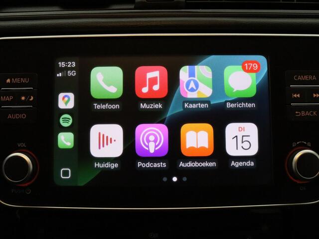 Nissan LEAF 150pk N-Connecta 39 kWh Automaat 360° Camera | Adapt. Cruise | Navi | Parkeersens. v+a | Stoel-/stuurverw.