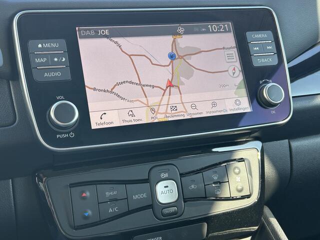 Nissan LEAF e+ N-Connecta 59 kWh / SoH Accu 97% / WLTP bereik 396 km / WLTP bereik stad 575 km / SoH Accu 97% / Navigatie / 360° Camera / Stoel- en Stuurverwarming / Apple Carplay Android /